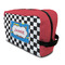 Checkers & Racecars Dopp Kit - Front/Main