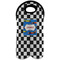 Checkers & Racecars Double Wine Tote - Front (new)
