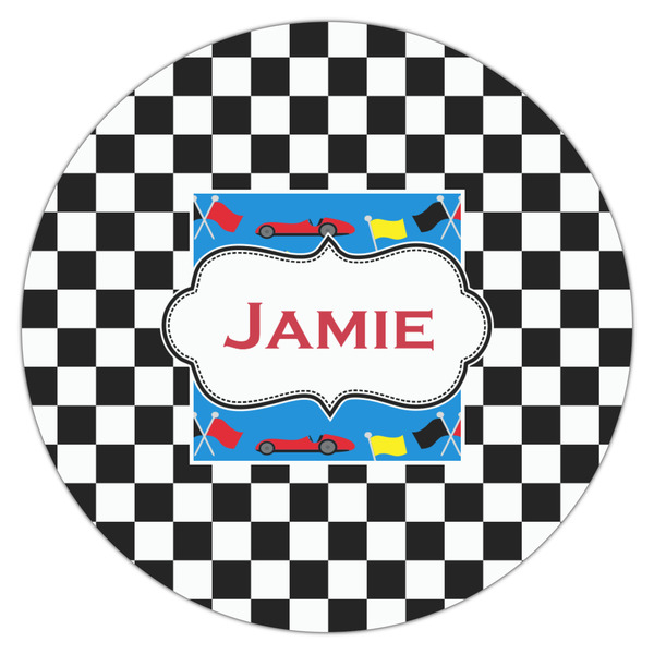 Checkers & Racecars Drink Topper - XSmall - Single