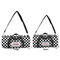 Checkers & Racecars Duffle Bag Small and Large
