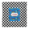 Checkers & Racecars Duvet Cover - Queen - Front