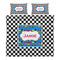 Checkers & Racecars Duvet Cover Set - King - Alt Approval