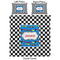 Checkers & Racecars Duvet Cover Set - Queen - Approval