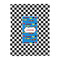 Checkers & Racecars Duvet Cover - Twin - Front