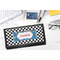 Checkers & Racecars DyeTrans Checkbook Cover - LIFESTYLE