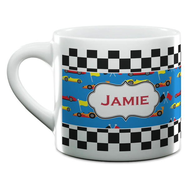 Checkers & Racecars Espresso Cup - 6oz (Double Shot) (MAIN)