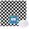 Checkers & Racecars Washcloth (Personalized)