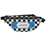 Checkers & Racecars Fanny Pack - Classic Style (Personalized)