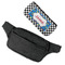 Checkers & Racecars Fanny Packs - FLAT (flap off)