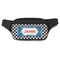 Checkers & Racecars Fanny Packs - FRONT