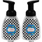 Checkers & Racecars Foam Soap Bottle (Front & Back)