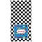 Checkers & Racecars Full Sized Bath Towel - Apvl