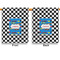 Checkers & Racecars Garden Flags - Large - Double Sided - APPROVAL