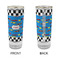 Checkers & Racecars Glass Shot Glass - 2 oz - Single - APPROVAL