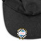 Checkers & Racecars Golf Ball Marker Hat Clip - Main - GOLD