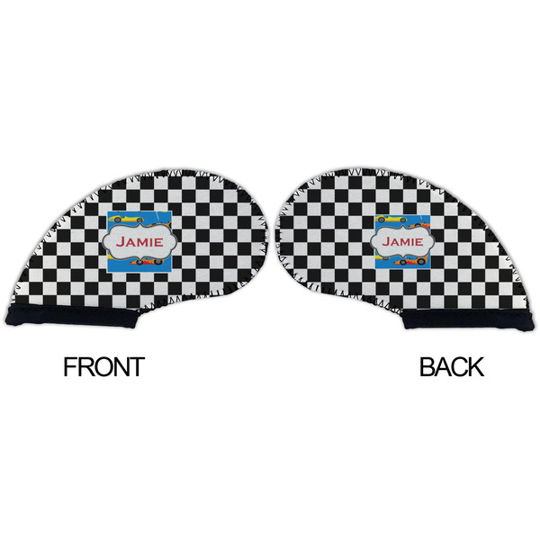 Checkers & Racecars Golf Club Covers - APPROVAL