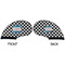 Checkers & Racecars Golf Club Covers - APPROVAL