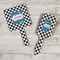 Checkers & Racecars Hand Mirrors - In Context