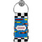 Checkers & Racecars Hand Towel (Personalized)