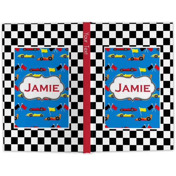 Checkers & Racecars Hard Cover Journal - Apvl