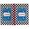 Checkers & Racecars Hard Cover Journal - Apvl