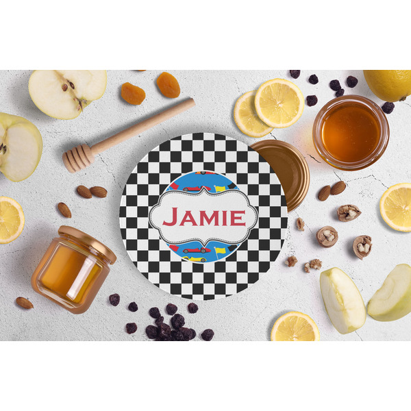 Checkers & Racecars Jar Opener - Lifestyle Image