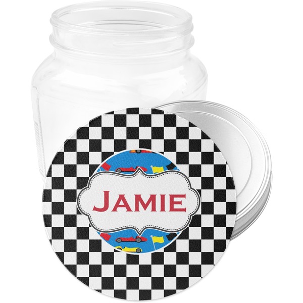 Checkers & Racecars Jar Opener - Main