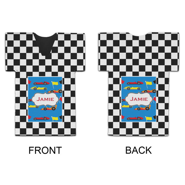 Checkers & Racecars Jersey Bottle Cooler - APPROVAL