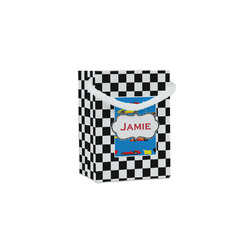 Checkers & Racecars Jewelry Gift Bags - Matte (Personalized)