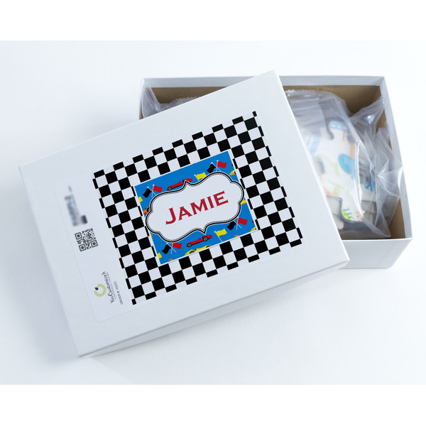 Checkers & Racecars Jigsaw Puzzle 30 Piece - Box