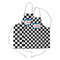 Checkers & Racecars Kid's Apron w/ Name or Text