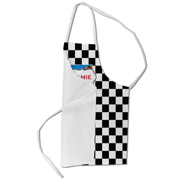 Checkers & Racecars Kid's Aprons - Small - Main