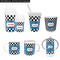 Checkers & Racecars Kid's Drinkware - Customized & Personalized