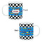 Checkers & Racecars Kid's Mug - Apvl