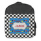Checkers & Racecars Kids Backpack - Front