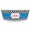 Checkers & Racecars Kids Bowls - FRONT