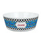 Checkers & Racecars Kid's Bowl (Personalized)