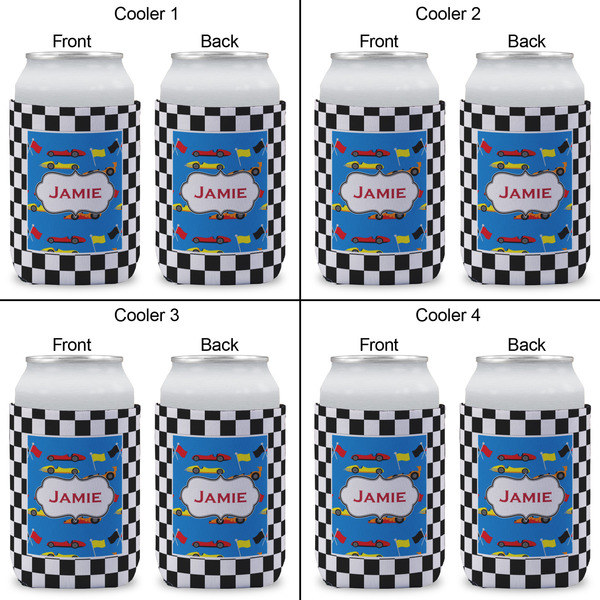 Checkers & Racecars Can Sleeve (Approval)