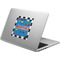 Checkers & Racecars Laptop Decal (Personalized)
