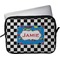 Checkers & Racecars Laptop Sleeve (13" x 10")