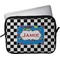 Checkers & Racecars Laptop Sleeve / Case - 13" (Personalized)