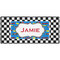 Checkers & Racecars Gaming Mouse Pad (Personalized)