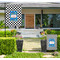 Checkers & Racecars Large Garden Flag - LIFESTYLE