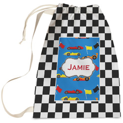 Checkers & Racecars Laundry Bag (Personalized)