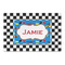 Checkers & Racecars Large Rectangle Car Magnets- Front/Main/Approval