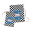 Checkers & Racecars Laundry Bag - Both Bags