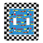 Checkers & Racecars Light Switch Cover (2 Toggle Plate)
