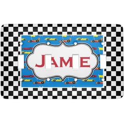 Checkers & Racecars Light Switch Cover (4 Toggle Plate)