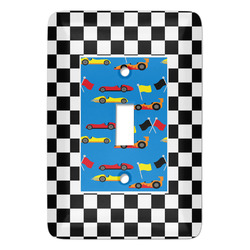 Checkers & Racecars Light Switch Cover (Single Toggle)
