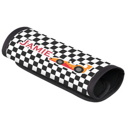 Checkers & Racecars Luggage Handle Cover (Personalized)